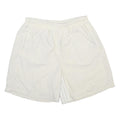 ADIDAS Mens White Casual Polyester Sports Shorts L W30 Comfortable Fit