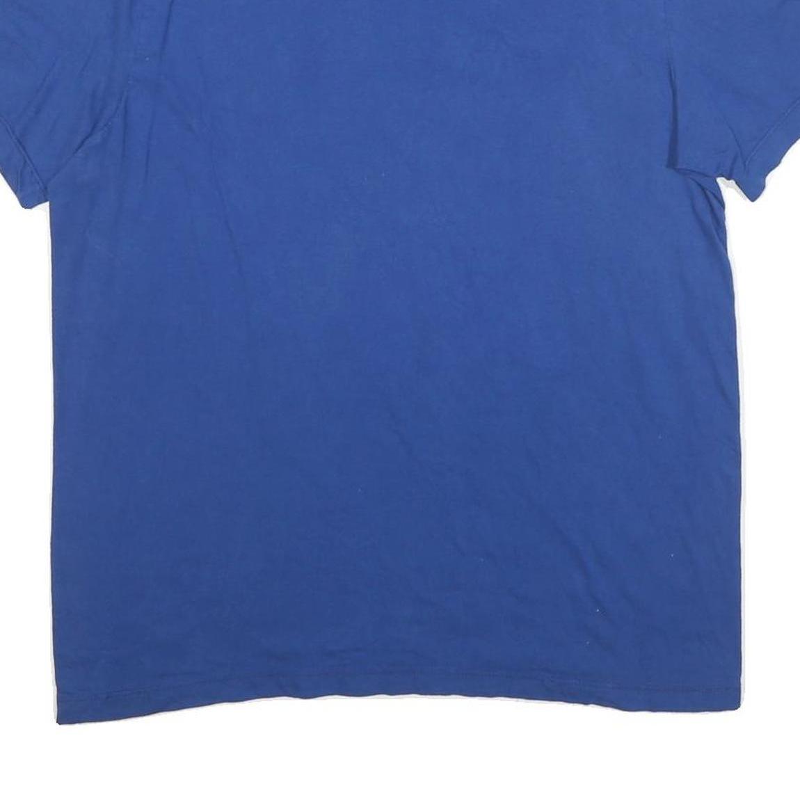 NIKE Mens Blue Colts Graphic T-Shirt M Short Sleeve Crew Neck Sportswear