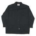 CARHARTT Mens Black Workwear Cotton Blend Shirt XL Casual Utility Long Sleeve