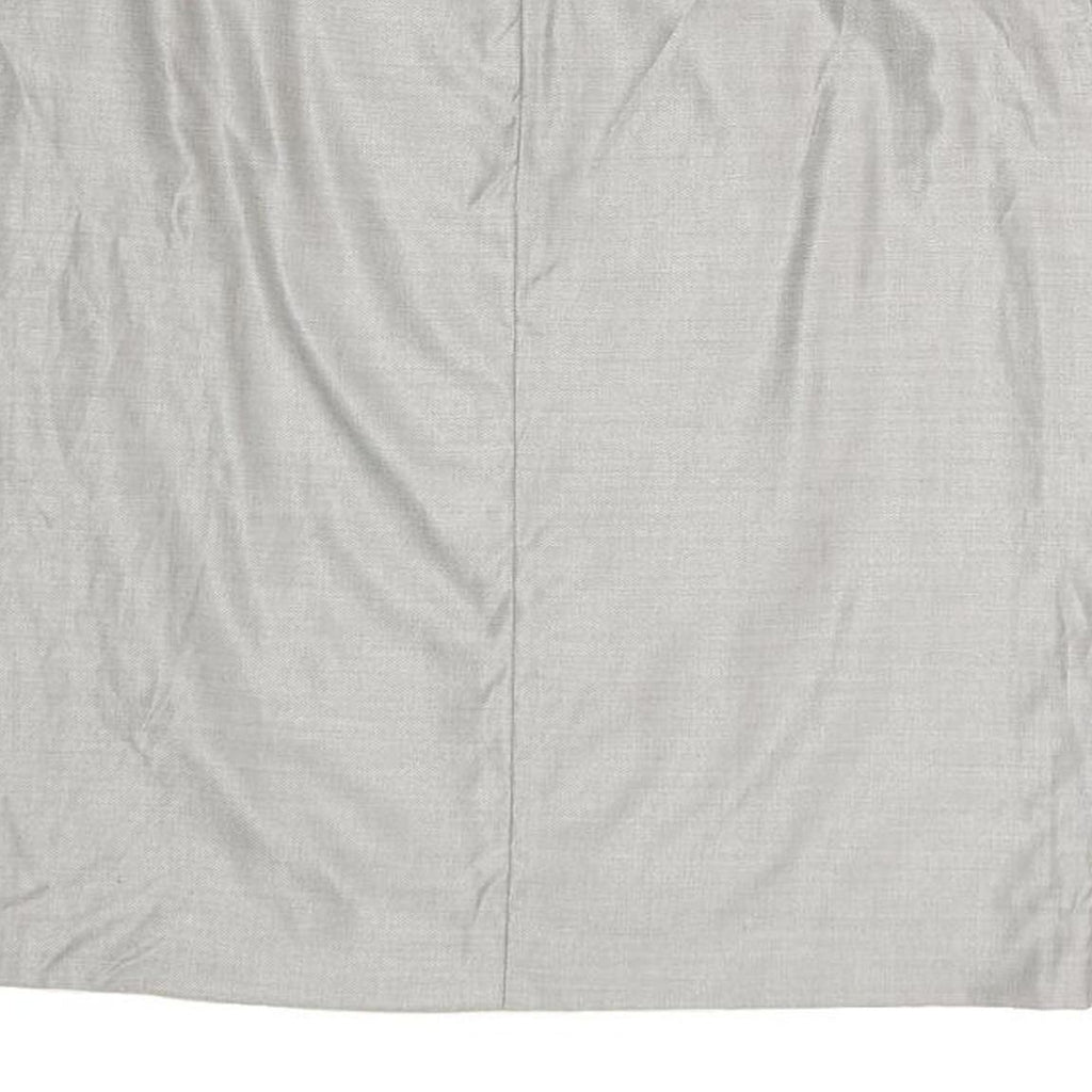 JEAN LOUIS SCHERRER Womens Grey Pencil Knee Length Woven Skirt M Classic