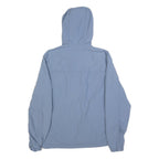 LYLE & SCOTT Mens Blue Lightweight Nylon Zip Up Hooded Jacket S Casual Outdoor