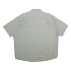 WRANGLER Mens Green XL Cotton Shirt Casual Short Sleeve Button Pocket