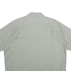 WRANGLER Mens Green XL Cotton Shirt Casual Short Sleeve Button Pocket