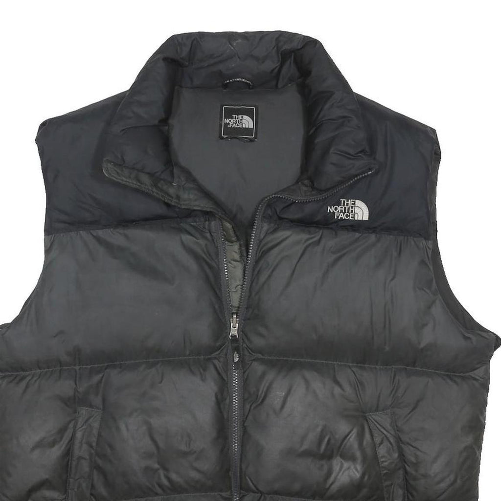 THE NORTH FACE Mens Black Jacket XL Polyester Blend Puffer Zip Outdoor Casual