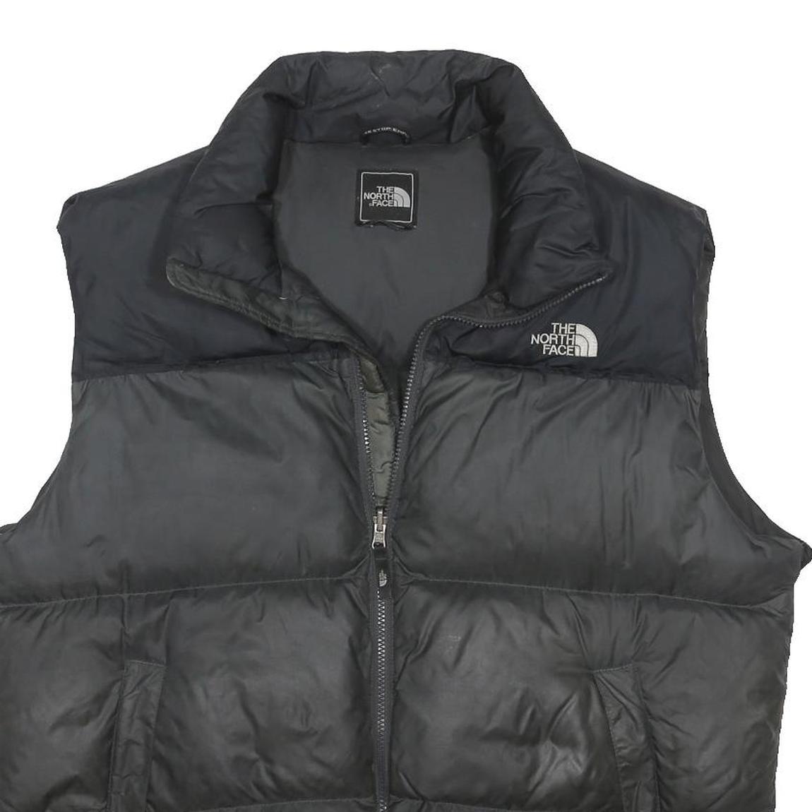THE NORTH FACE Mens Black Jacket XL Polyester Blend Puffer Zip Outdoor Casual