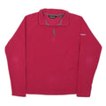 BERGHAUS Womens Red Plain Pullover Jumper Crew Neck Basic Knit UK 14 Outdoor