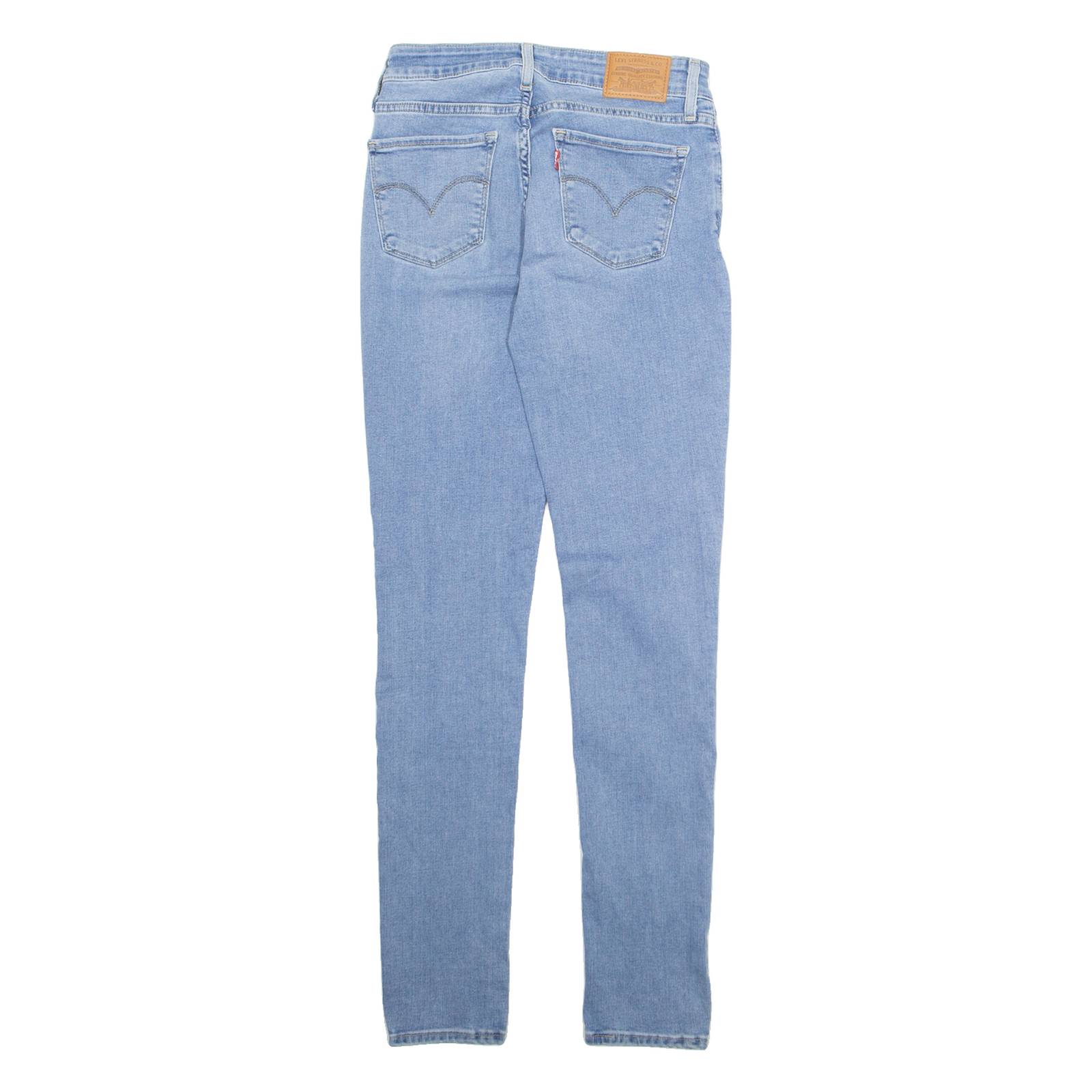 LEVI'S 711 Big E Womens Jeans Blue Slim Skinny W25 L30
