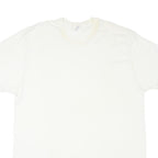 WINDRIDGE Mens White 2XL Plain T-Shirt Short Sleeve Crew Neck Cotton Blend