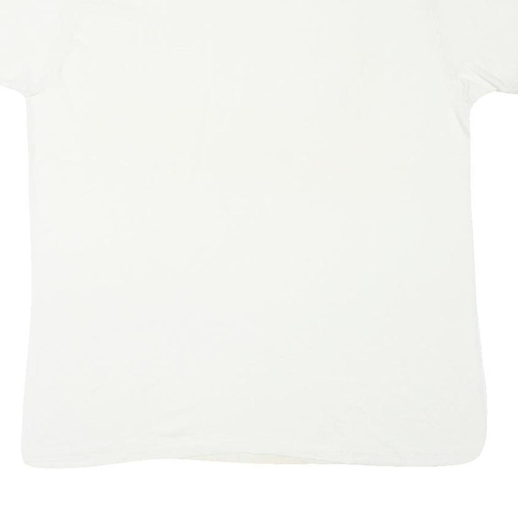 WINDRIDGE Mens White 2XL Plain T-Shirt Short Sleeve Crew Neck Cotton Blend