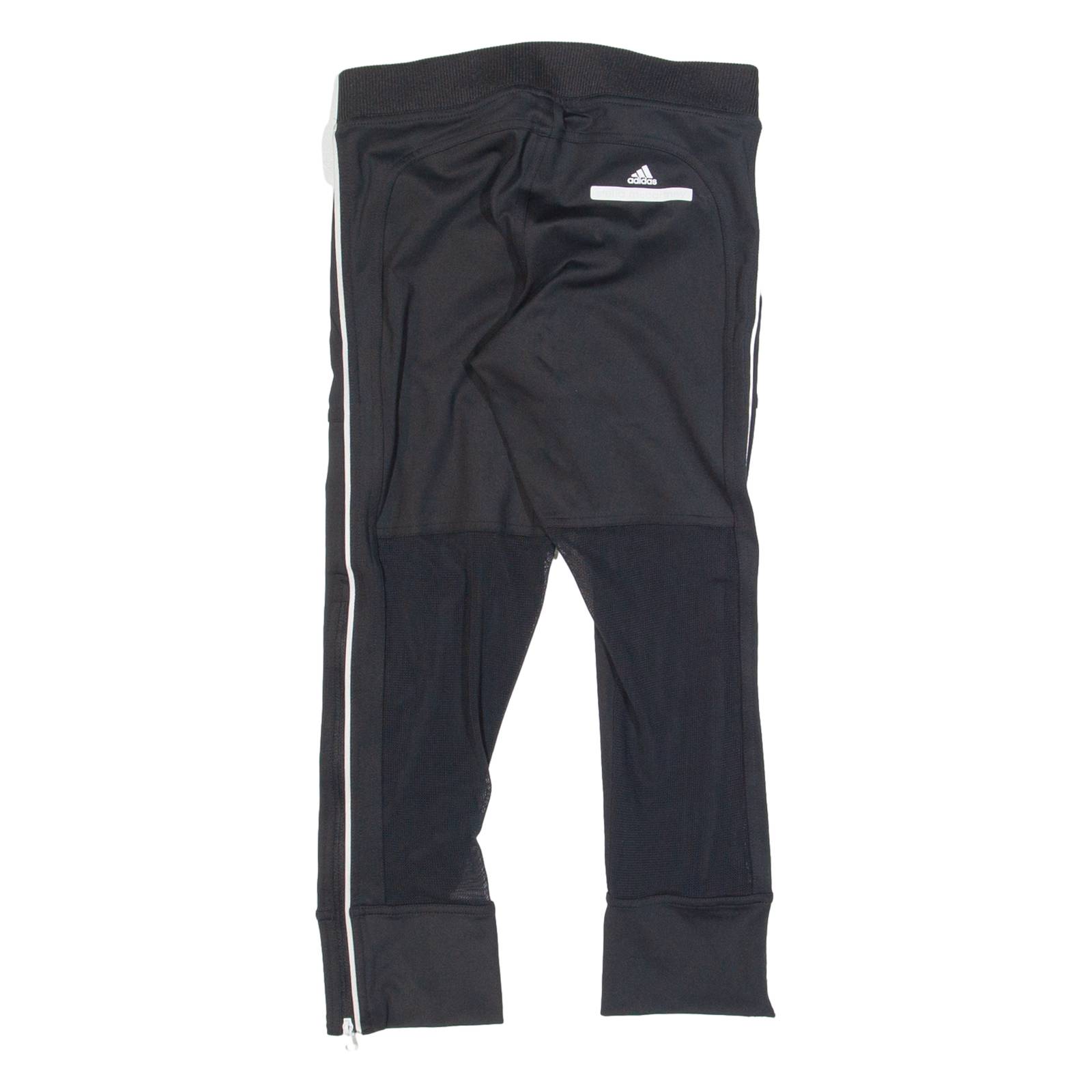 ADIDAS BY STELLA MCCARTNEY 3/4 Length Activewear Womens Leggings Black XS W24 L20