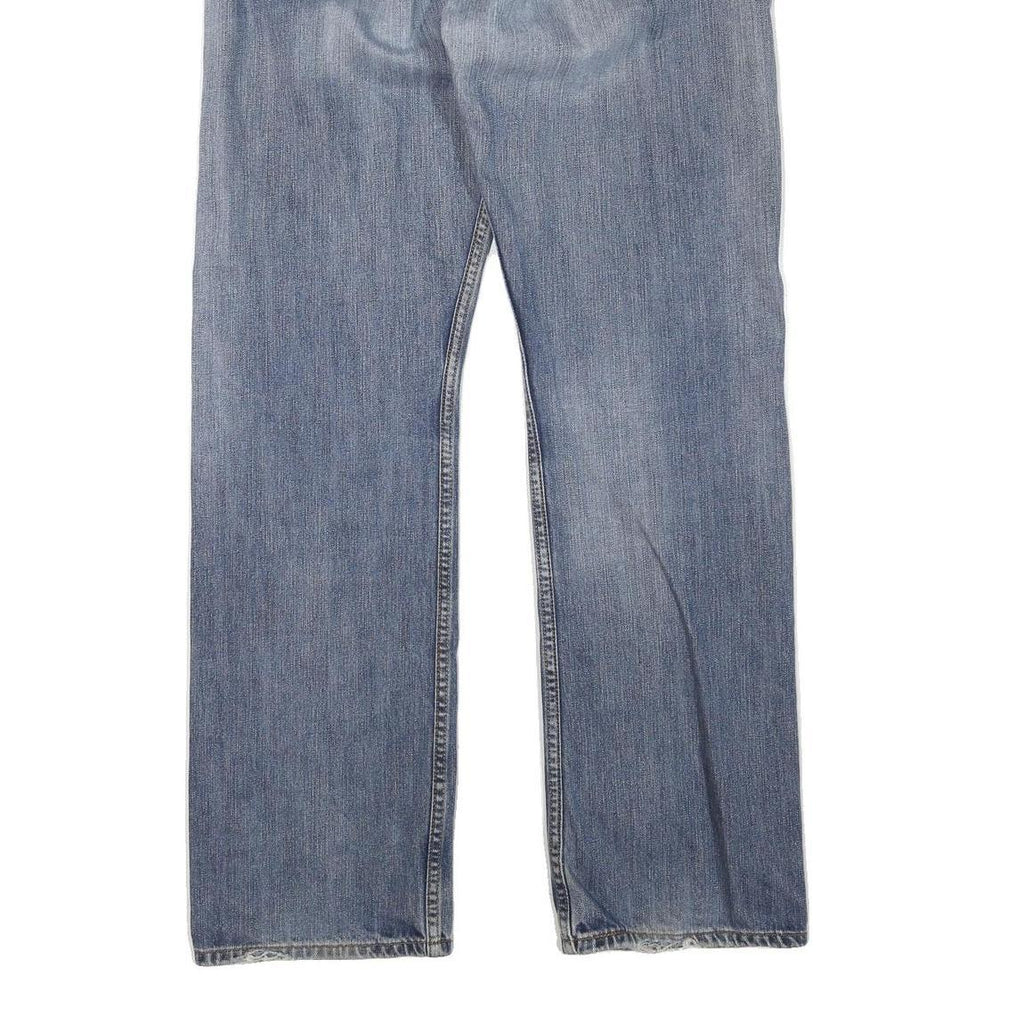 LEVI'S 501 Mens Jeans Blue Regular Straight Denim Medium W34 L34 Classic Button