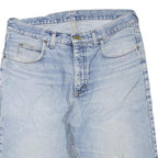 LEE Mens Denim Blue Casual Shorts L W36 Cotton Blend Comfortable Fit