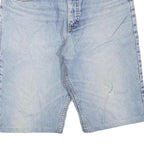 LEE Mens Denim Blue Casual Shorts L W36 Cotton Blend Comfortable Fit