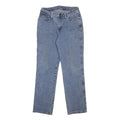 WRANGLER Womens Regular Fit Straight Leg Denim Blue Jeans W28 L29 Classic Cotton