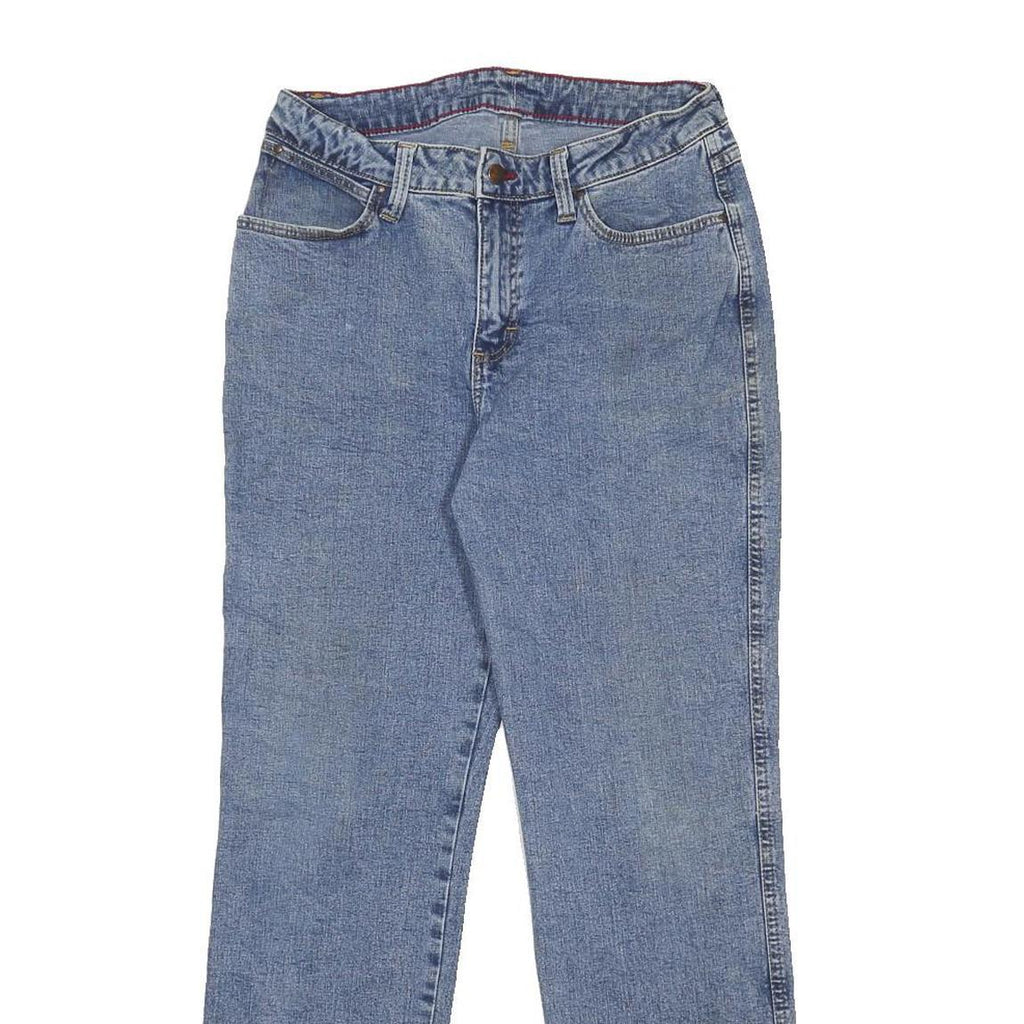 WRANGLER Womens Regular Fit Straight Leg Denim Blue Jeans W28 L29 Classic Cotton