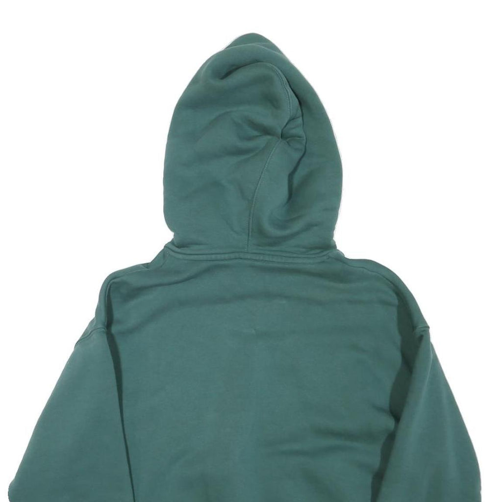LEVI'S Mens Green Pullover Hoodie S Cotton Blend Drawstring Casual Sweatshirt