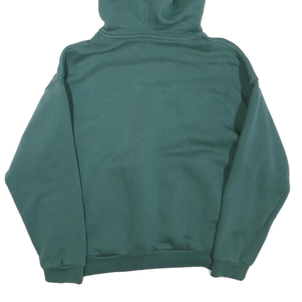 LEVI'S Mens Green Pullover Hoodie S Cotton Blend Drawstring Casual Sweatshirt