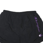 CHAMPION Mens Black Casual Shorts XL W32 Comfortable Lightweight Polyester