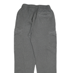 CHAMPION Mens Joggers Grey S W27 L31 Cotton Blend Relaxed Straight