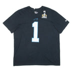 NIKE 50 Super Bowl Mens T-Shirt Black USA XL