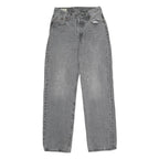 LEVI'S 501 Womens Jeans Classic Straight Denim Medium W23 L30 Button Closure