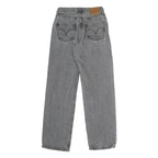 LEVI'S 501 Womens Jeans Classic Straight Denim Medium W23 L30 Button Closure