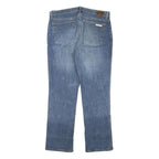 CALVIN KLEIN JEANS Womens Regular Fit Blue Denim Straight Cotton Blend W33 L29