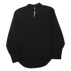 ZARA Womens Blouse Blue V-Neck Long Sleeve L