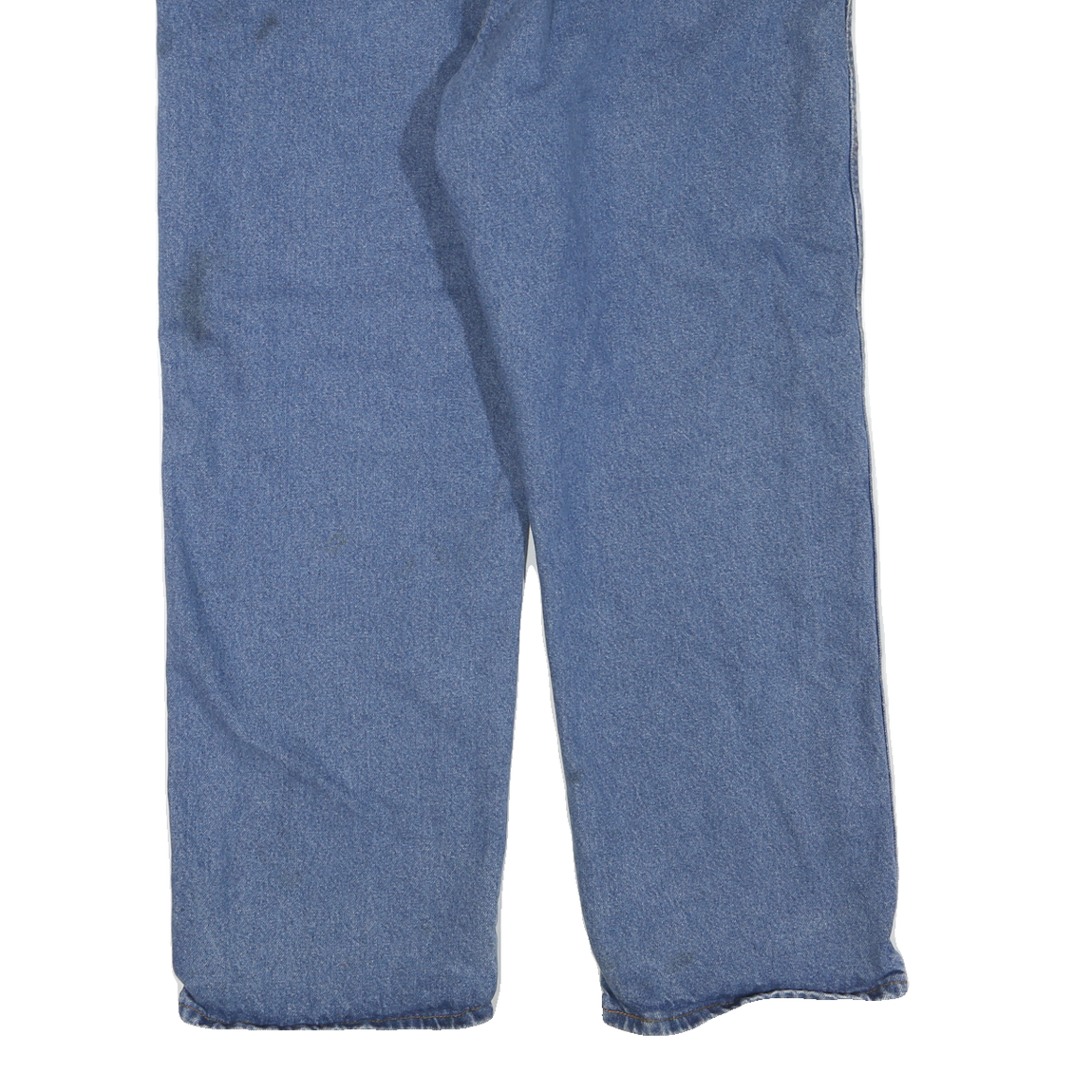 DICKIES Mens Regular Fit Blue Denim Jeans W40 L28 Durable Classic Zip Closure