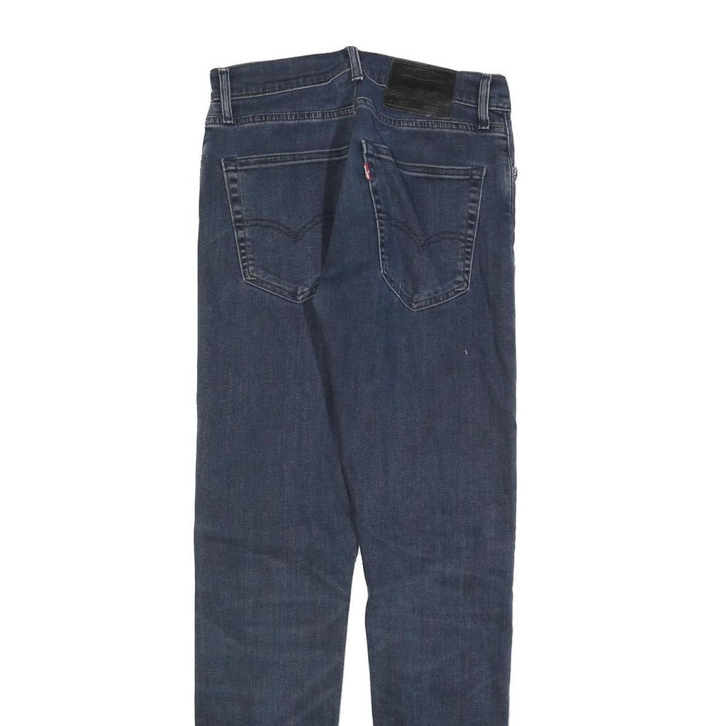 LEVI'S 512 BIG E Mens Jeans Blue Slim Skinny Denim Dark W30 L31 Zip Cotton Blend