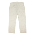 LEVI'S 514 Classic Mens Jeans Beige Regular Straight Denim W38 L28 Button