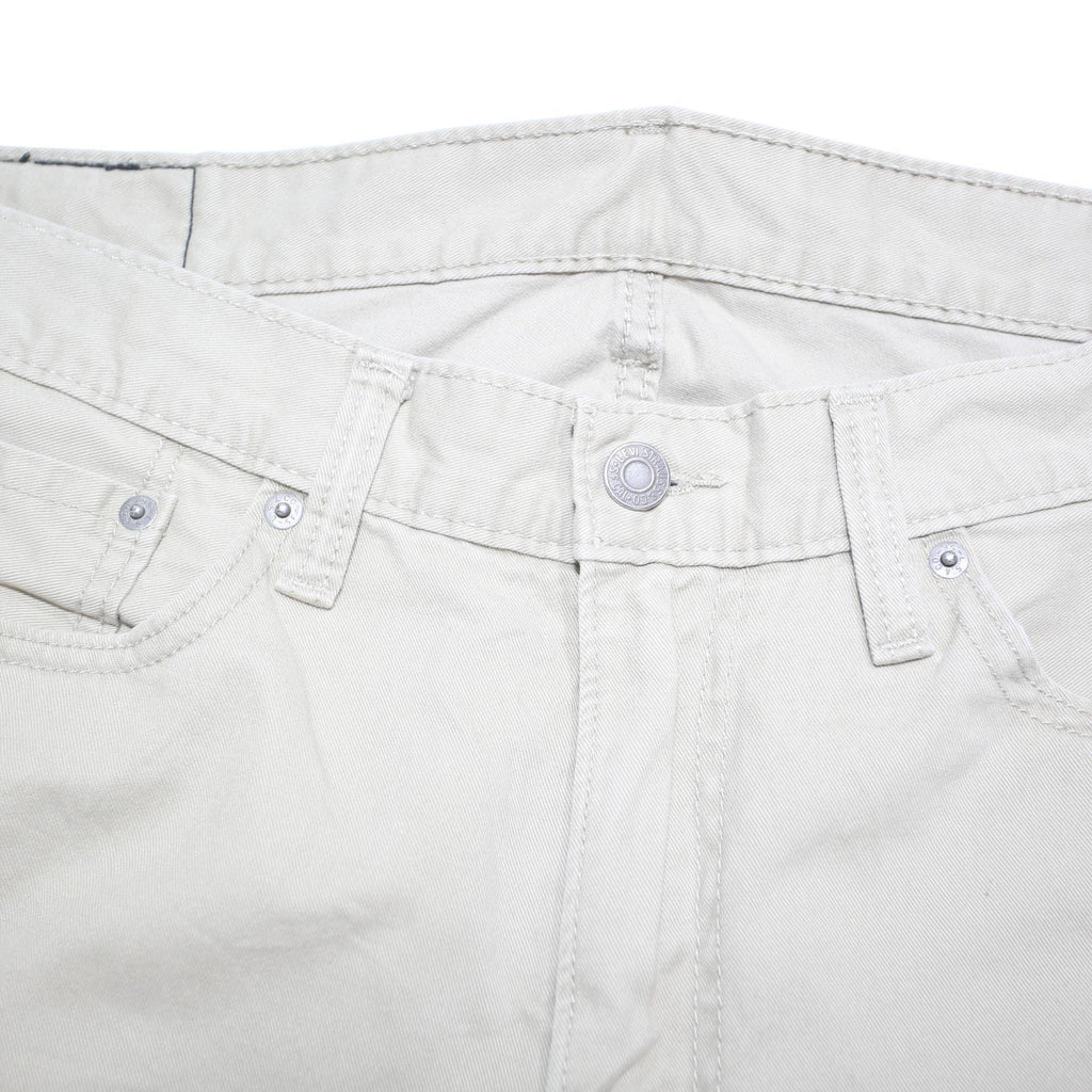 LEVI'S 514 Classic Mens Jeans Beige Regular Straight Denim W38 L28 Button