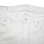 LEVI'S 514 Classic Mens Jeans Beige Regular Straight Denim W38 L28 Button