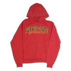 CHAMPION Mens Red Ferris State University Pullover Hoodie M Cotton Casual