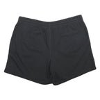 NEW BALANCE Mens Black Casual Shorts 2XL W40 Cotton Blend Drawstring