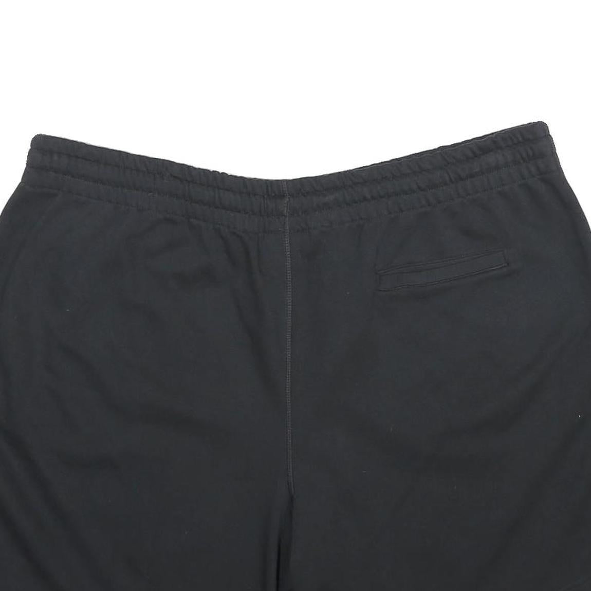 NEW BALANCE Mens Black Casual Shorts 2XL W40 Cotton Blend Drawstring