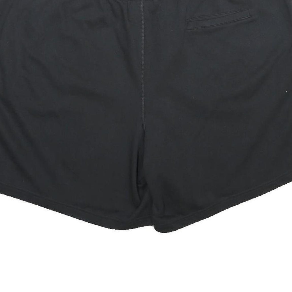 NEW BALANCE Mens Black Casual Shorts 2XL W40 Cotton Blend Drawstring