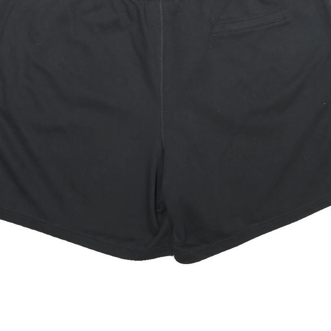 NEW BALANCE Mens Black Casual Shorts 2XL W40 Cotton Blend Drawstring