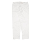 NAUTICA Womens Trousers White Regular Tapered W28 L26