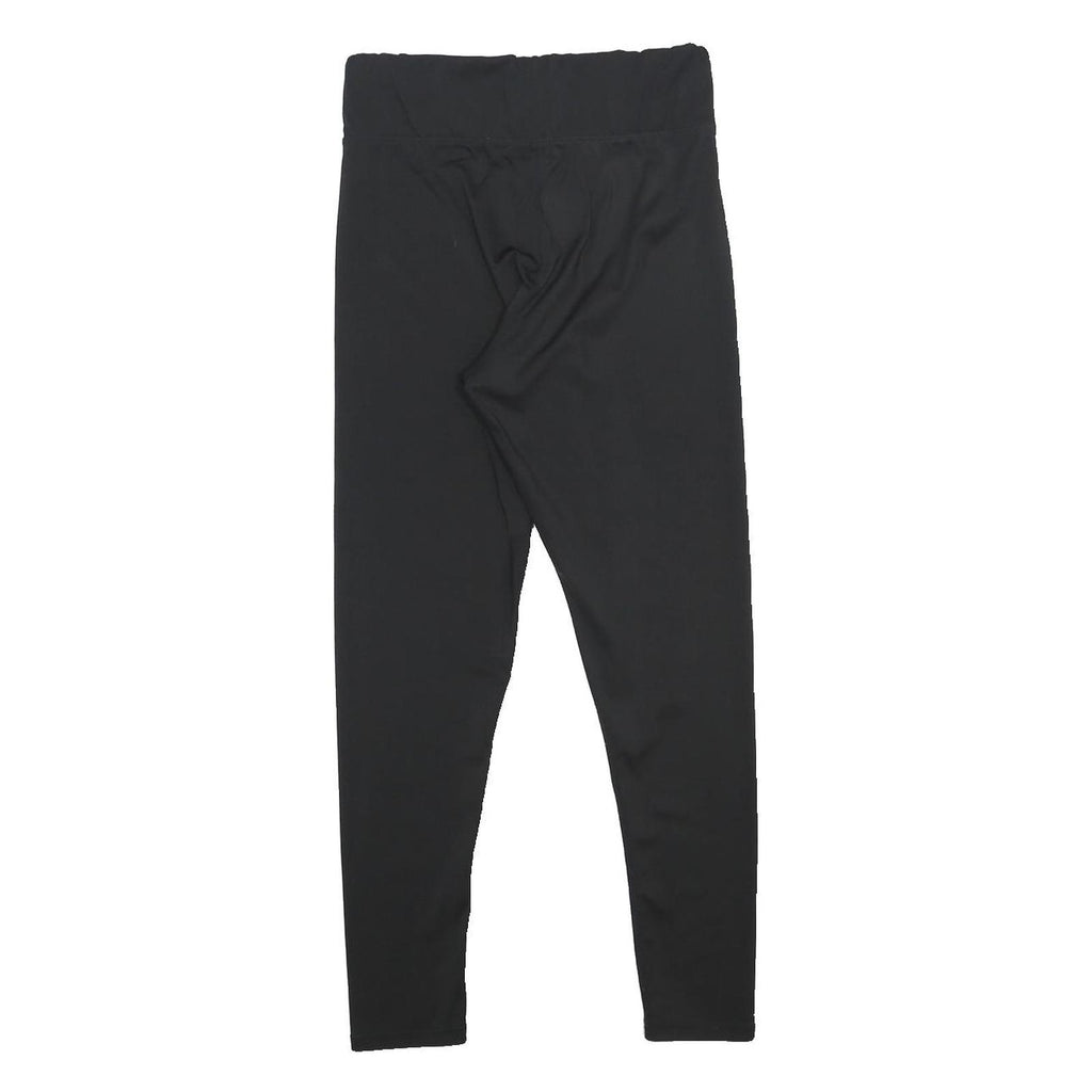 NIKE Womens Leggings Black L W26 L25 Slim Tapered Fit Synthetic Sportswear