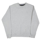 CHAMPION Mens Grey Crew Neck M Cotton Blend Sweatshirt Pullover Casual