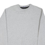 CHAMPION Mens Grey Crew Neck M Cotton Blend Sweatshirt Pullover Casual