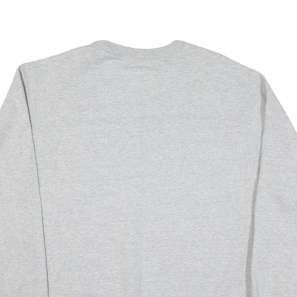 CHAMPION Mens Grey Crew Neck M Cotton Blend Sweatshirt Pullover Casual