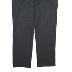DICKIES Mens Cotton Black Regular Straight Trousers W38 L32 Workwear Zip Closure
