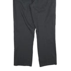 DICKIES Mens Cotton Black Regular Straight Trousers W38 L32 Workwear Zip Closure