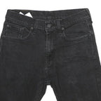LEVI'S Womens Shorts Black Denim Cut-Off M W30 Casual Summer Style