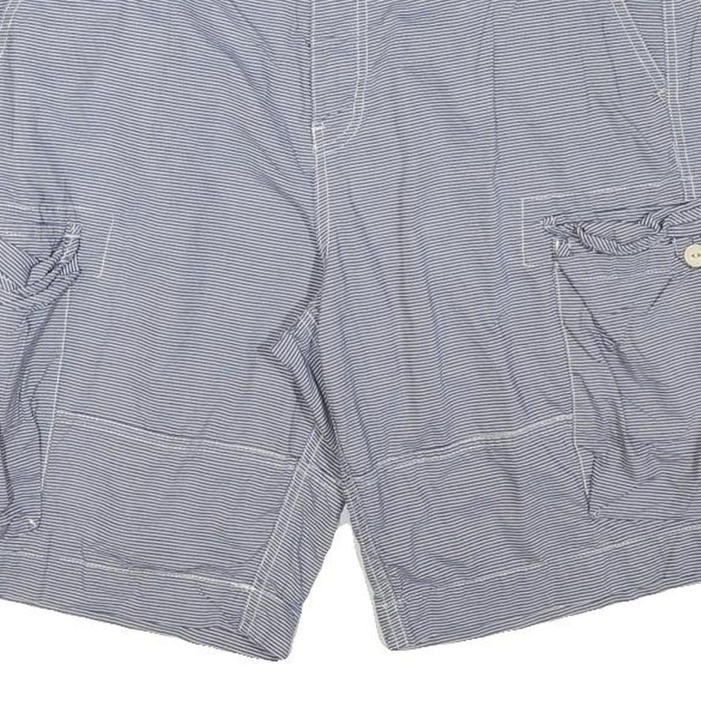 CHAPS Mens Shorts Blue Casual XL W34 Cotton Blend Lightweight Cargo Pocket