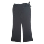 CALVIN KLEIN Womens Trousers Black Regular Straight W34 L30