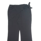 CALVIN KLEIN Womens Trousers Black Regular Straight W34 L30