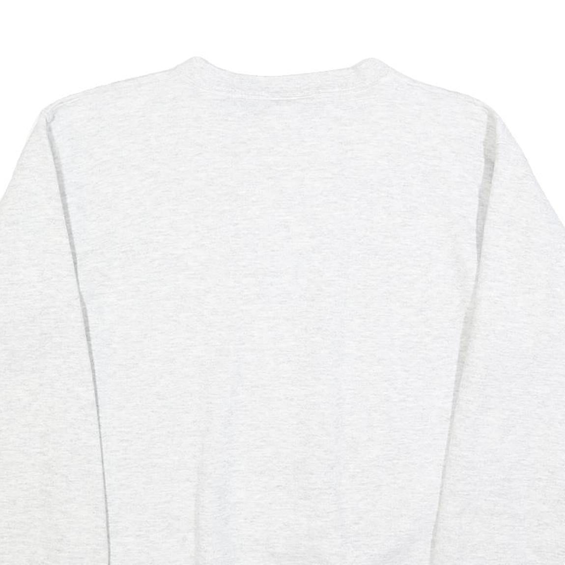 LOGO ATHLETIC Mens Grey Green Bay Packers Crew Neck S Cotton Sweatshirt